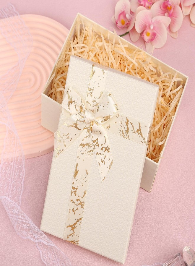 HOME ELEMENTS 3 Pcs Set of Luxury Gift Box Set With Bow, Bridesmaid Box, Decorative Present Boxes for Diwali Christmas Wedding Birthdays Special Occasions Gift Hampers (Pink) - Image 3